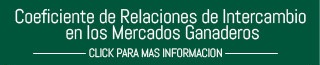 Coeficiente de relaciones de intercambio en los mercados ganaderos